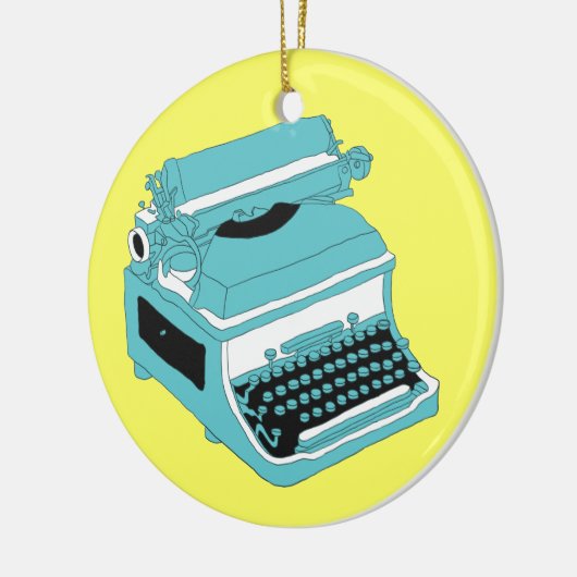 Schreibmaschine - SRF Keramikornament (Links)