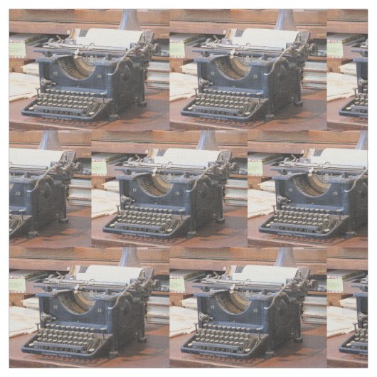 Schreibmaschine Stoff (Muster)