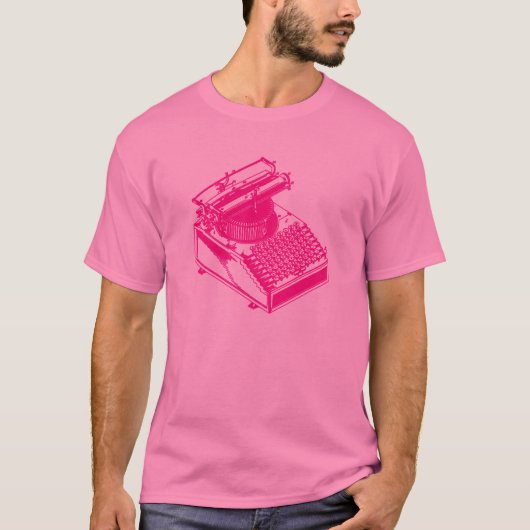 Schreibmaschine T-Shirt (Vorderseite)