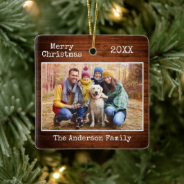 Schreibmaschine Text frohe Weihnachtsbaumfamilie F Keramikornament