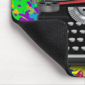 Schreibmaschine Tinte Mousepad (Ecke)