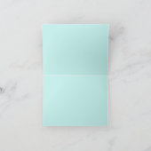 Schreibmaschine Vielen Dank Hinweis Dankeskarte (Innenseite)