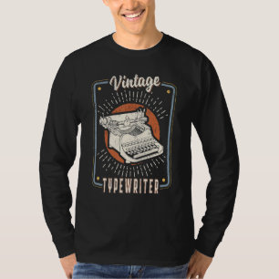 Schreibmaschine Vintage Retro Klassiker Liebe 1 T-Shirt