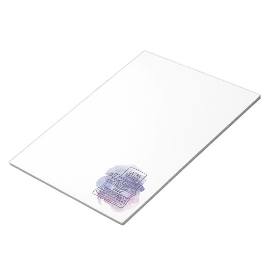 Schreibmaschine zum Schreiben von Pad Paper Waterc Notizblock (angewinkelt)