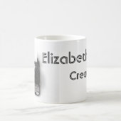 Schreibmaschinen-Autorblogger-kreativer Saft Kaffeetasse (Mittel)