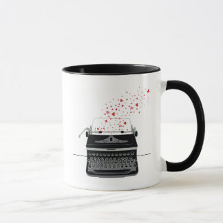Schreibmaschinen-Liebe - Tasse
