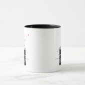 Schreibmaschinen-Liebe - Tasse (Zentrum)