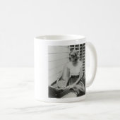 Schreibmaschinen-Tasse Sylvia Plath Kaffeetasse (VorderseiteRechts)