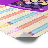 Schreibmaschinenautoren - Personalisierter Schreib Poster (Ecke)