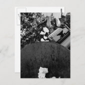 Schreibmaschinenpostkarte Postkarte (Vorne/Hinten)