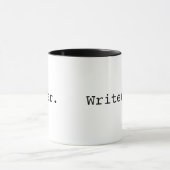 Schreibmaschinenschrift, Schriftart für klassische Tasse (Zentrum)