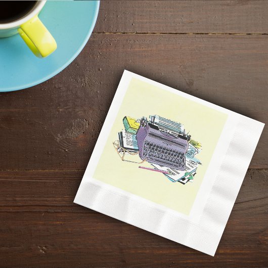 Schreibmaschinenstift für Vintage Schreibmaschine Serviette
