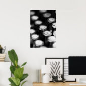 Schreibmaschinentasten Poster (Heimbüro)