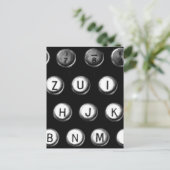 SchreibmaschinentZürich Postkarte (Stehend Vorderseite)