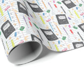 Schreibmaterial - Papier für Schulreihen Geschenkpapier (Rolleneckpunkt)