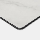 Schreibmatte aus weißem Marmor Schreibtischunterlage (Ecke)