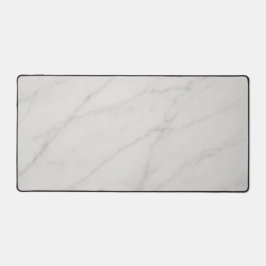 Schreibmatte aus weißem Marmor Schreibtischunterlage