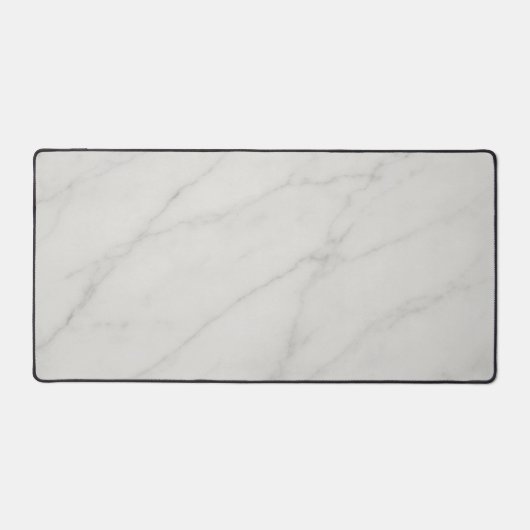 Schreibmatte aus weißem Marmor Schreibtischunterlage (Vorderseite)