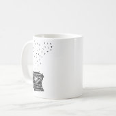 Schreibmug Kaffeetasse (Vorderseite Links)