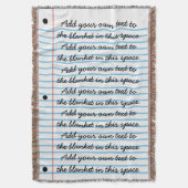 Schreibpapier aus Papier hinzufügen Decke (Vorderseite Vertikal)