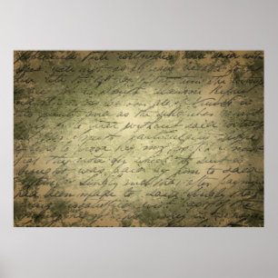 Schreibpapier für Altpapier Poster