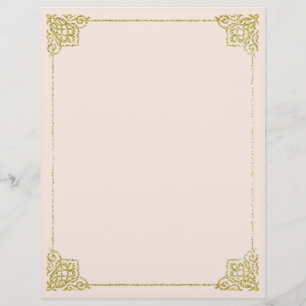Schreibpapier für Gold und Busse 8,5x11