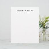 Schreibpapier für Schreibtische, Basispapier/Weißp (Stehend Vorderseite)