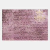 Schreibpapier für Skripte Geschenkpapier Set (Vorderseite 3)