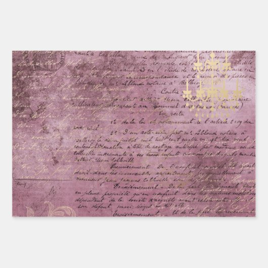 Schreibpapier für Skripte Geschenkpapier Set (Vorderseite 3)