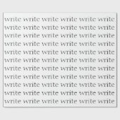 Schreibpapier Geschenkpapier (Flach)