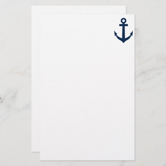 Schreibpapier zum Schreiben | Anker Briefpapier (Vorne/Hinten)