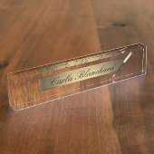 Schreibplatte Namensplakette (Seite)