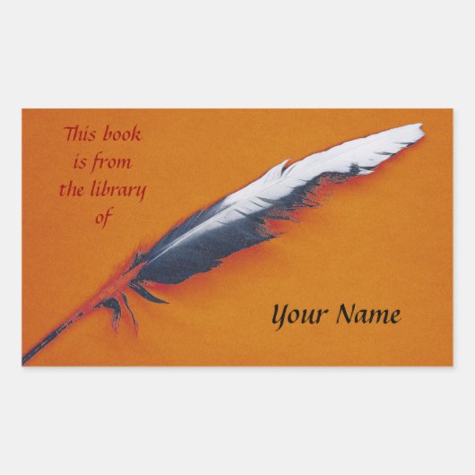 Schreibplatte Rechteckiger Aufkleber (Vorderseite)