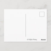 Schreibpostkarte Postkarte (Rückseite)