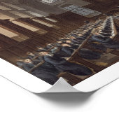 Schreibschule, Christ Hospital, von Ackermanns Poster (Ecke)