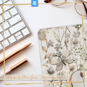 Schreibtisch cool - beige elfenbein schönes Dekor Mousepad