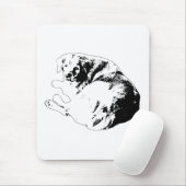 Schreibtisch-Curl, Stille Balance Mousepad (Mit Mouse)