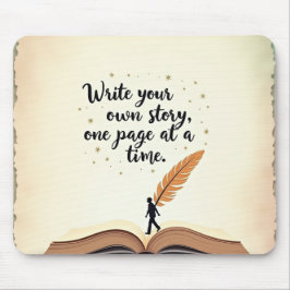 Schreibtisch des Autors - Inspirier jeden Klick un Mousepad