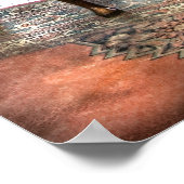 Schreibtisch - Die Studie Poster (Ecke)