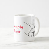 Schreibtisch drehen Typ kompilieren Kaffeetasse (VorderseiteRechts)