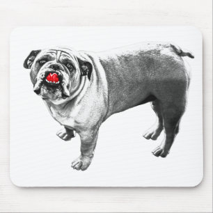 Schreibtisch, festes Ende Mousepad