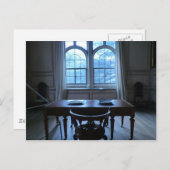 Schreibtisch in der Sudbury Hall Postkarte (Vorne/Hinten)