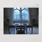 Schreibtisch in der Sudbury Hall Postkarte (Vorderseite)