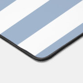 Schreibtisch Mat Blue & White Strip Schreibtischunterlage (Ecke)