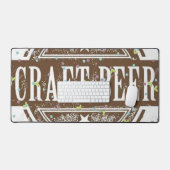 Schreibtisch Mat Craft Beer Schreibtischunterlage (Tastatur & Maus)
