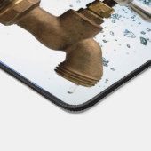 Schreibtisch Mat Plumber Water Faucet Schreibtischunterlage (Ecke)