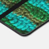 Schreibtisch Mat - Wellenmuster für Häkchen Schreibtischunterlage (Ecke)