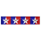 Schreibtisch mit Flag San Antonio, USA Namensplakette (Vorderseite)