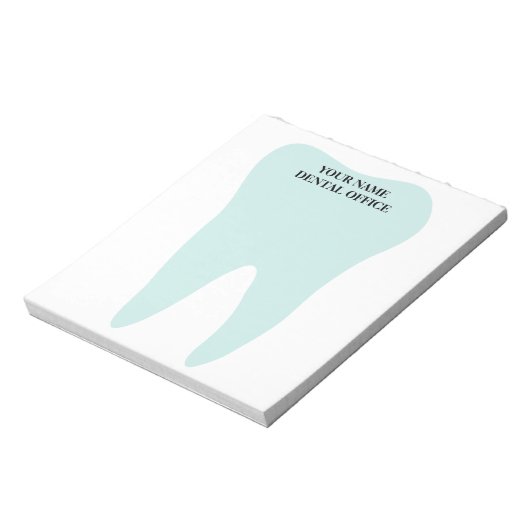 Schreibtisch mit großem Zahlopf Notizblock (Rotiert)