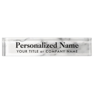 Schreibtisch mit Schreibtisch aus personalisiertem Namensplakette